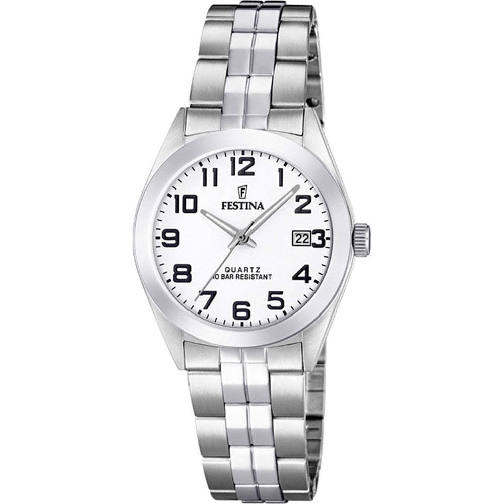 Orologio Festina F20438/1 Solo Tempo Milanese Argento