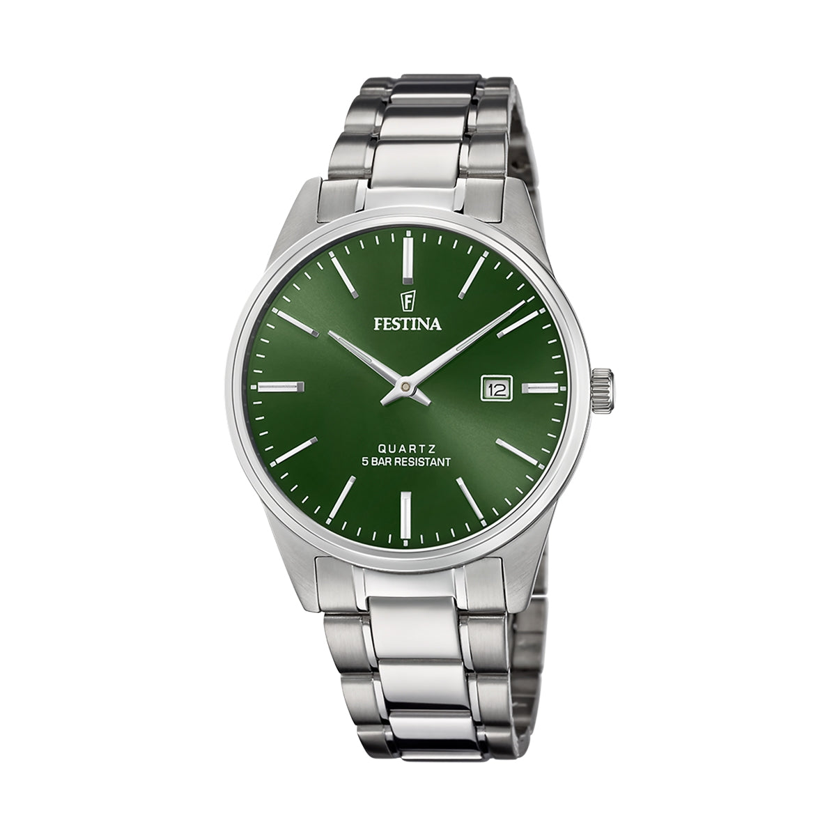 Orologio Festina F20511/5 Solo Tempo Pelle Verde