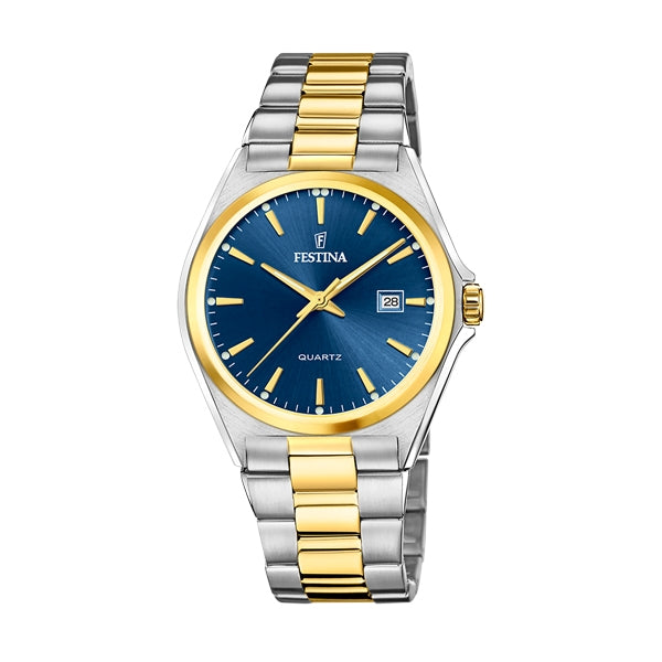 Orologio Festina F20554/4 Cronografo Oro Rosa Blu