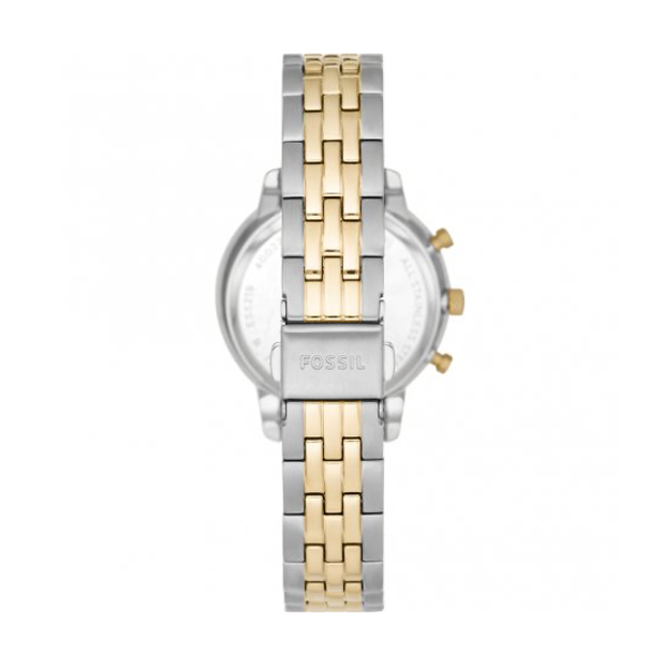 Orologio Fossil Donna ES5216 Oro Rosa Pelle Blu
