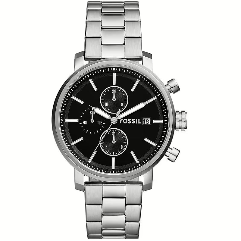 Orologio Fossil Uomo BQ2851 Cronografo Acciaio Blu