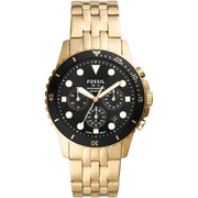 Orologio Fossil Uomo FS5836 Cronografo Pelle Blu