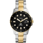 Orologio Fossil Uomo FS5951 Cronografo Pelle Marrone Nero