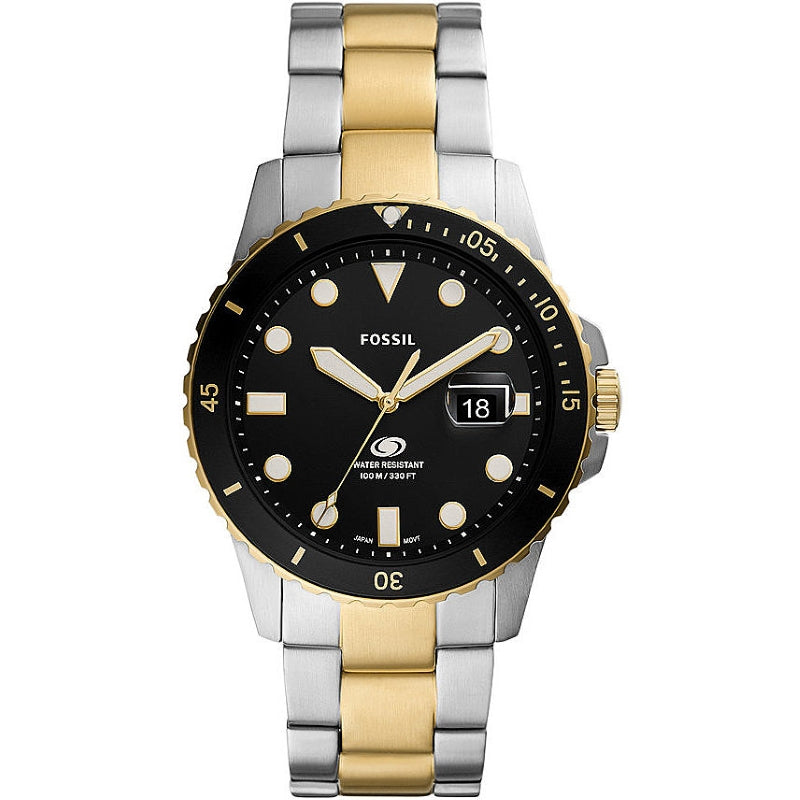 Orologio Fossil Uomo FS5951 Cronografo Pelle Marrone Nero