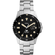 Orologio Fossil Uomo FS5952 Cronografo Pelle Blu