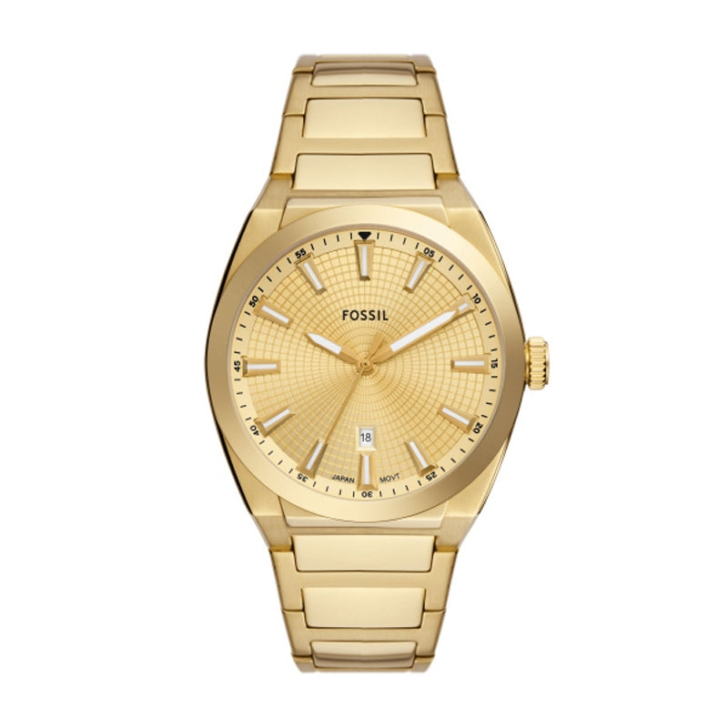 Orologio Fossil Uomo FS5965 Cronografo Pelle Verde