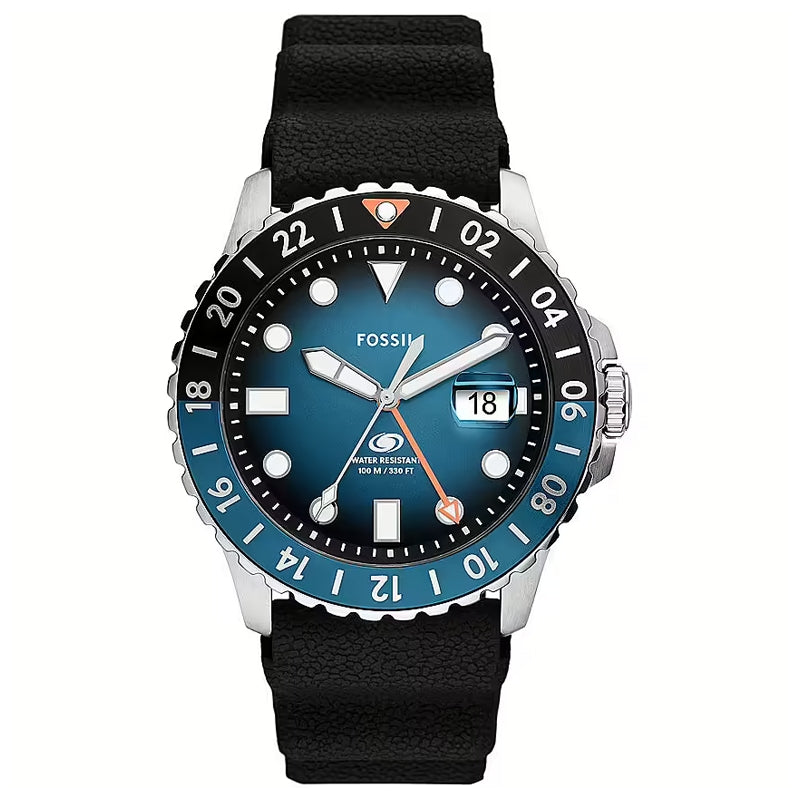 Orologio Fossil Uomo FS6049 Cronografo Pelle Verde