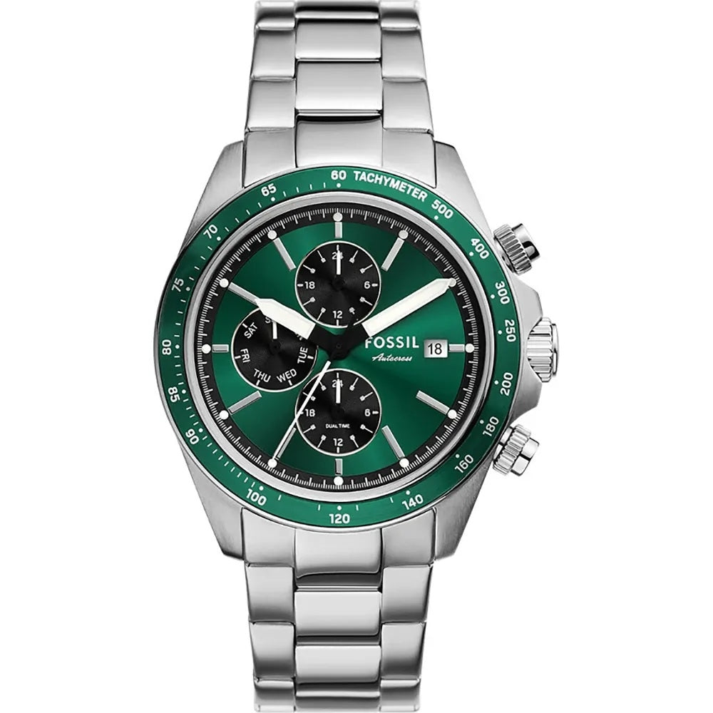 Orologio Fossil Uomo FS6127 Cronografo Acciaio Nero