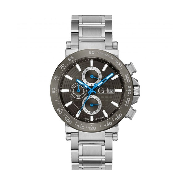 Orologio Gc Uomo Y37011G5MF Solo Tempo Blu Milanese