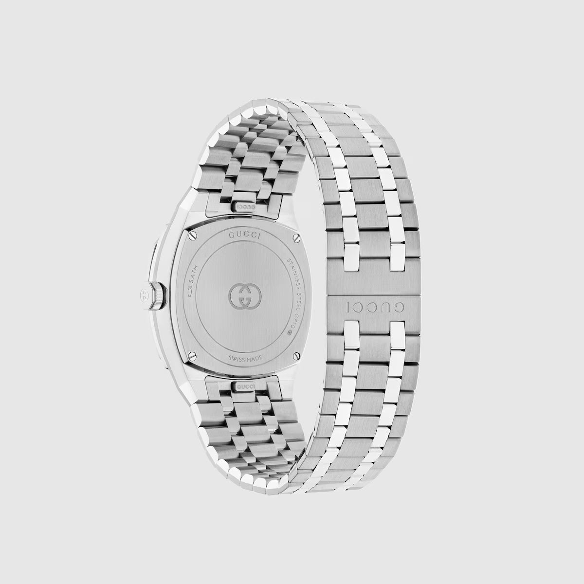Orologio Gucci 25H YA163509 acciaio inossidabile con quadrante rosa