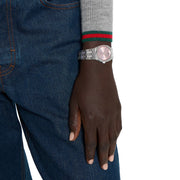 Orologio Gucci 25H YA163509 acciaio inossidabile con quadrante rosa