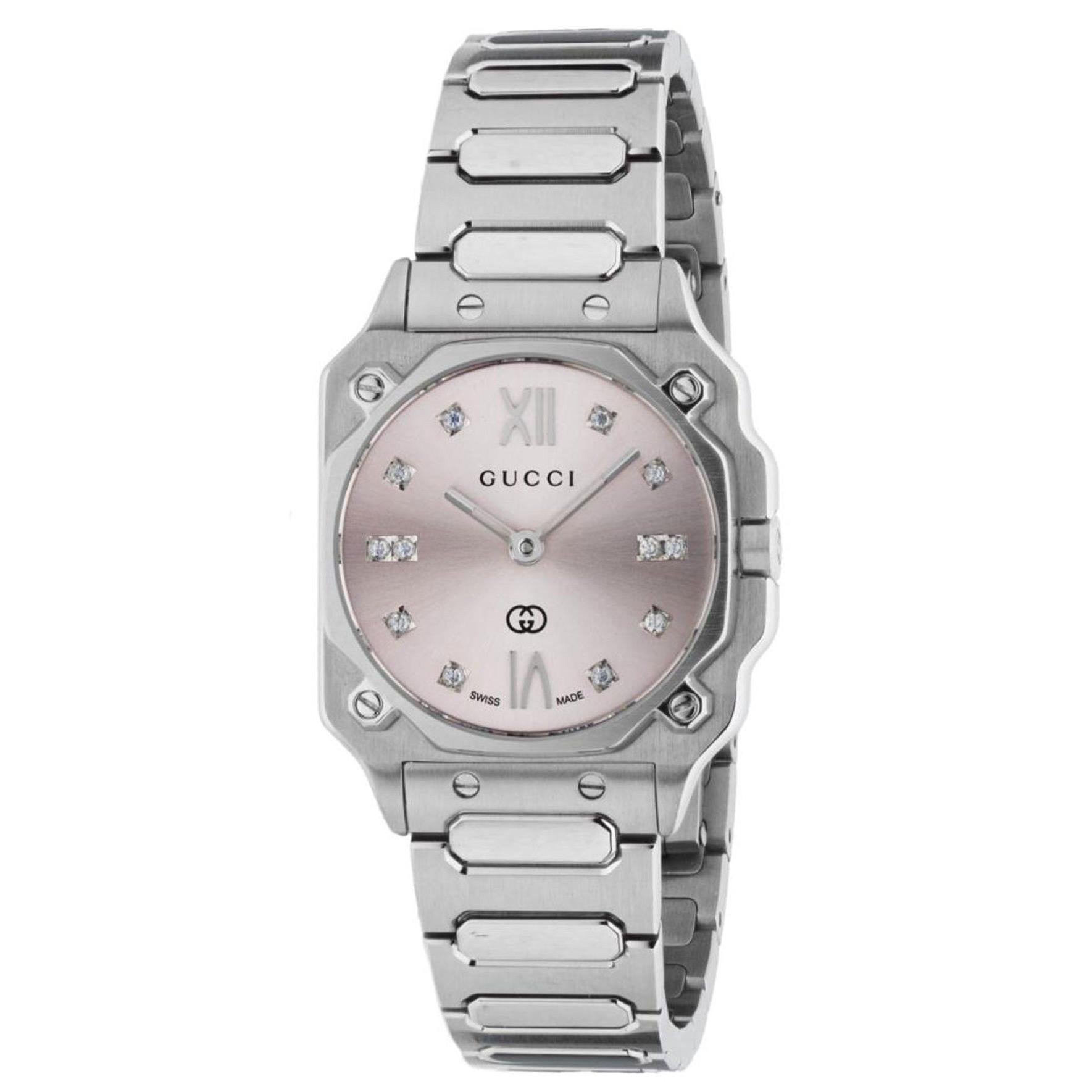 Orologio Gucci Donna YA166501 G-Frame Web Stripe
