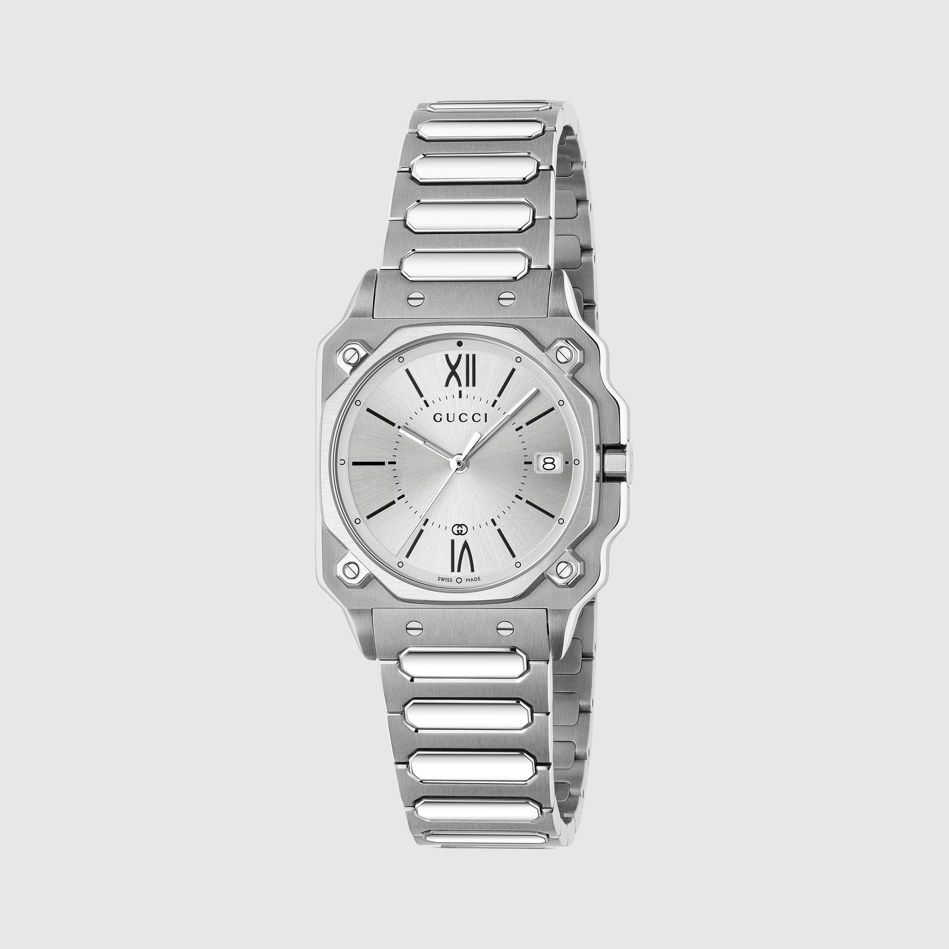 Orologio Gucci G-Flat YA166504 Ottagonale Quarzo Swiss Made