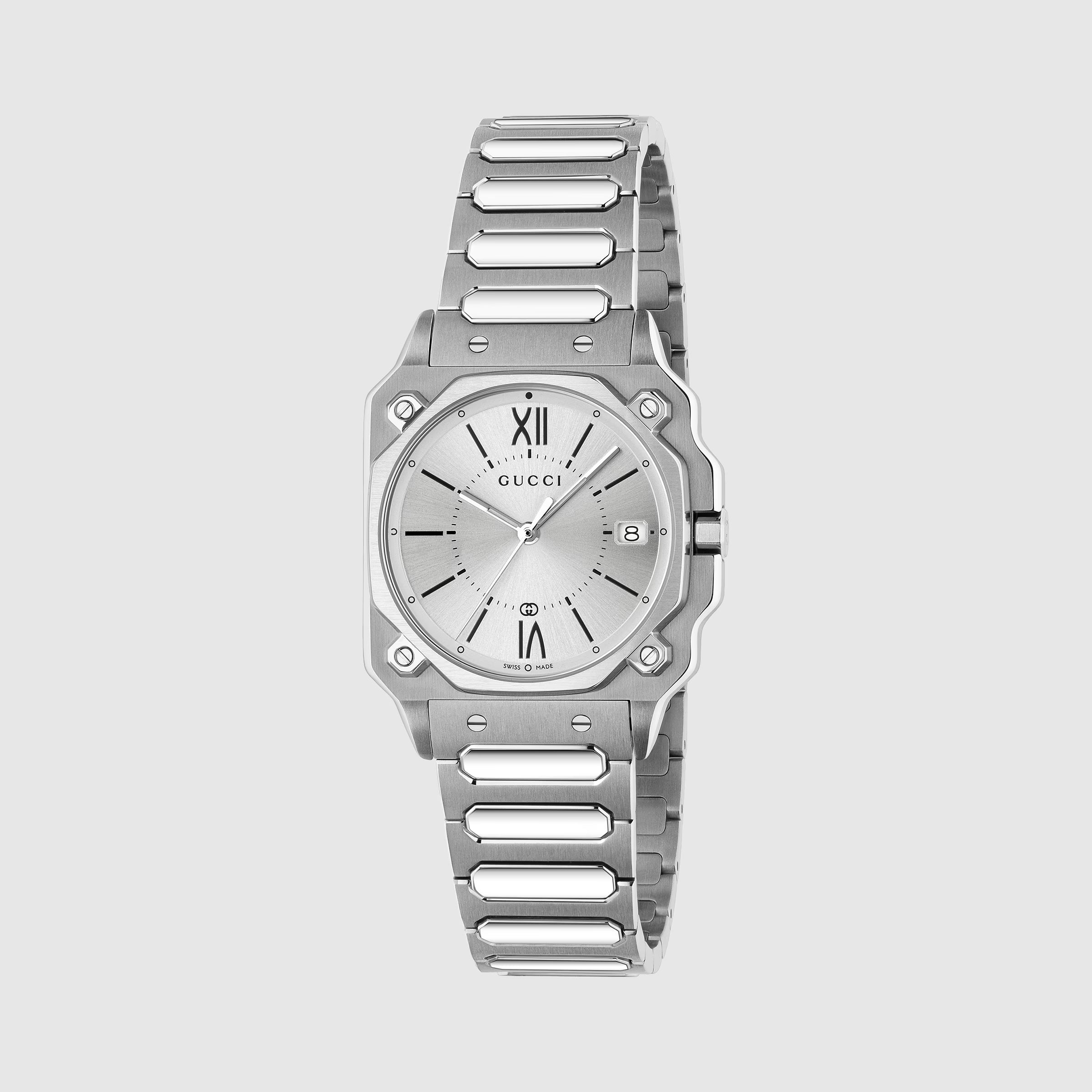 Orologio Gucci G-Flat YA166504 Ottagonale Quarzo Swiss Made