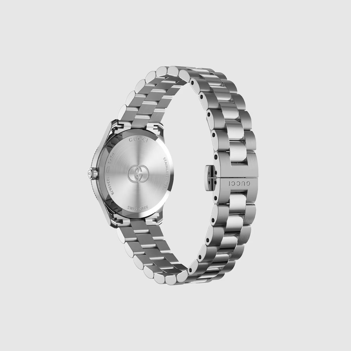Orologio Gucci G-Timeless YA1265063 Quadrante Argento Diamanti Naturali