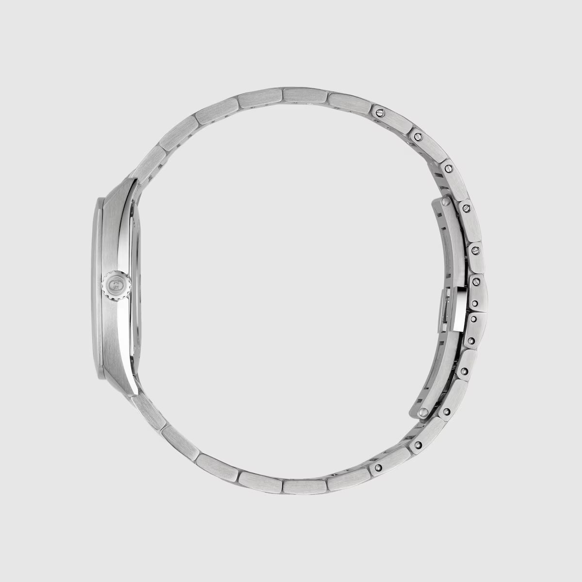 Orologio Gucci Interlocking G YA142513 Diamanti Quadrante Nero