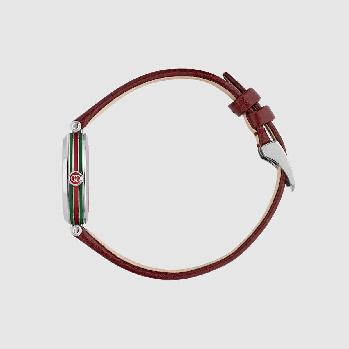 Orologio Gucci Modello 2000 YA167504 Cinturino Pelle Rossa
