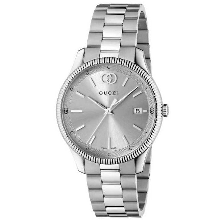 Orologio Gucci Uomo YA1264232 G-Timeless Pelle Blu