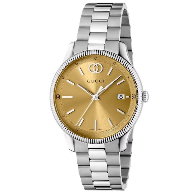 Orologio Gucci Uomo YA1264234 G-Timeless Pelle Verde