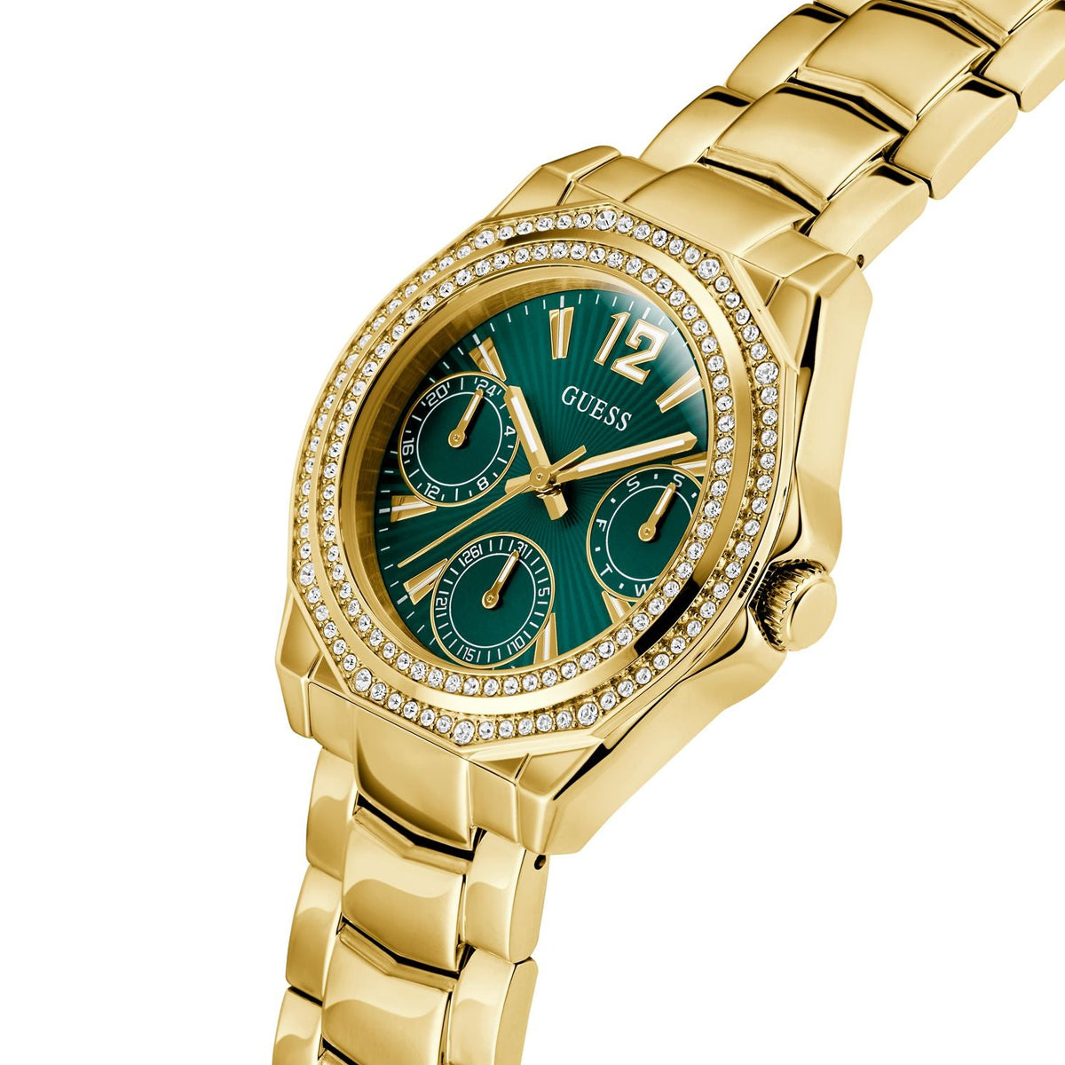 Orologio Guess Donna GW0685L5 Silicone Rosa Oro Rosa