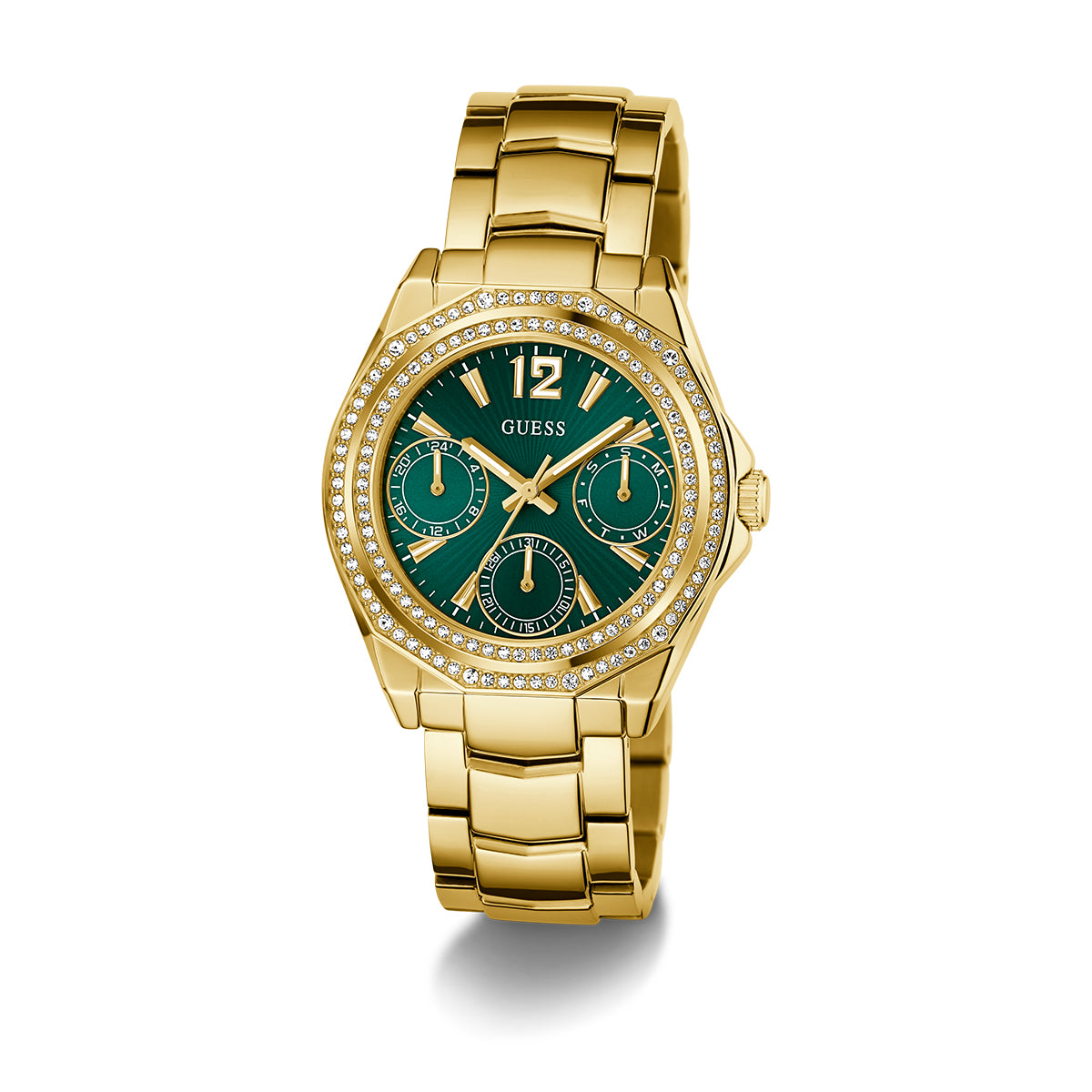 Orologio Guess Donna GW0685L5 Silicone Rosa Oro Rosa