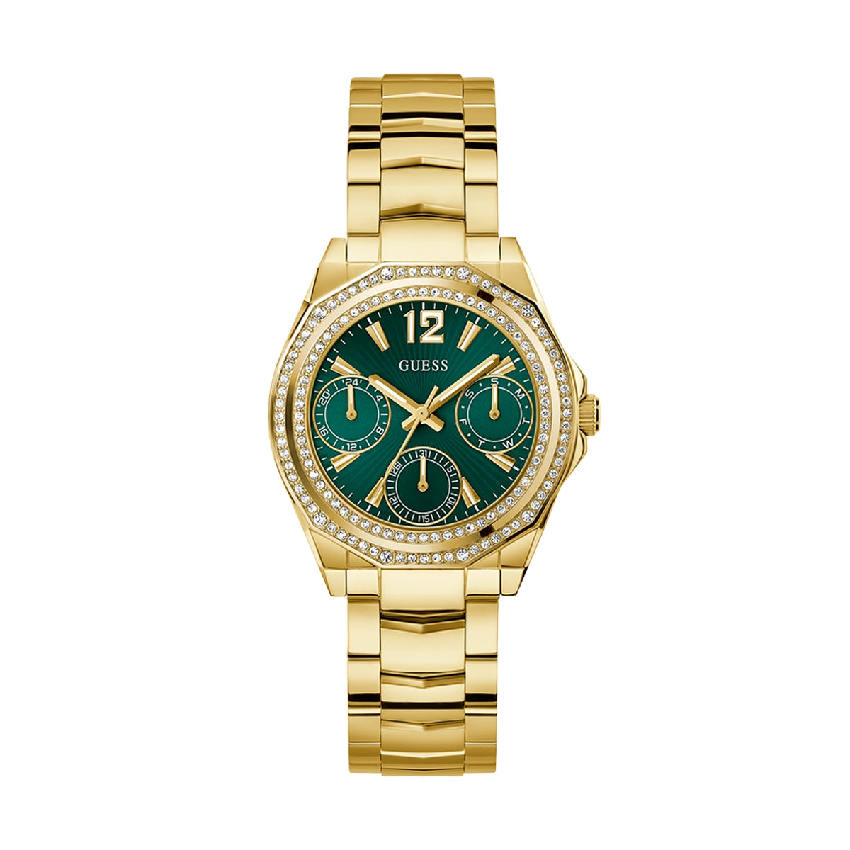 Orologio Guess Donna GW0685L5 Silicone Rosa Oro Rosa