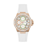 Orologio Guess Donna GW0695L3 Oro Rosa Verde Cristalli