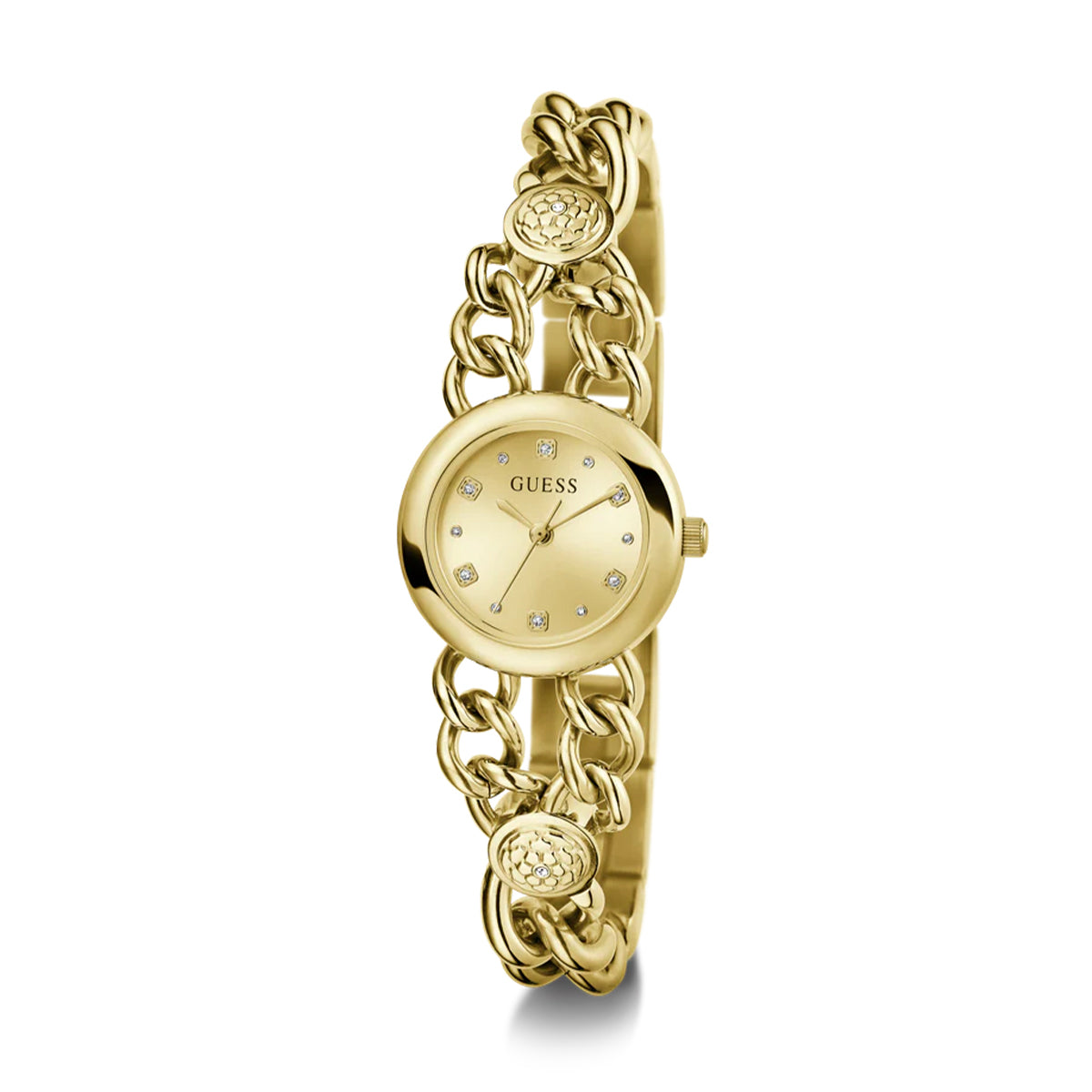 Orologio Guess Donna GW0758L2 Oro Rosa Blu Cristalli