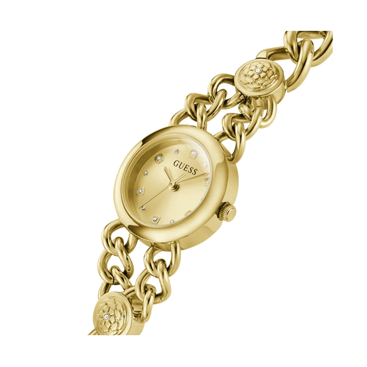 Orologio Guess Donna GW0758L2 Oro Rosa Blu Cristalli