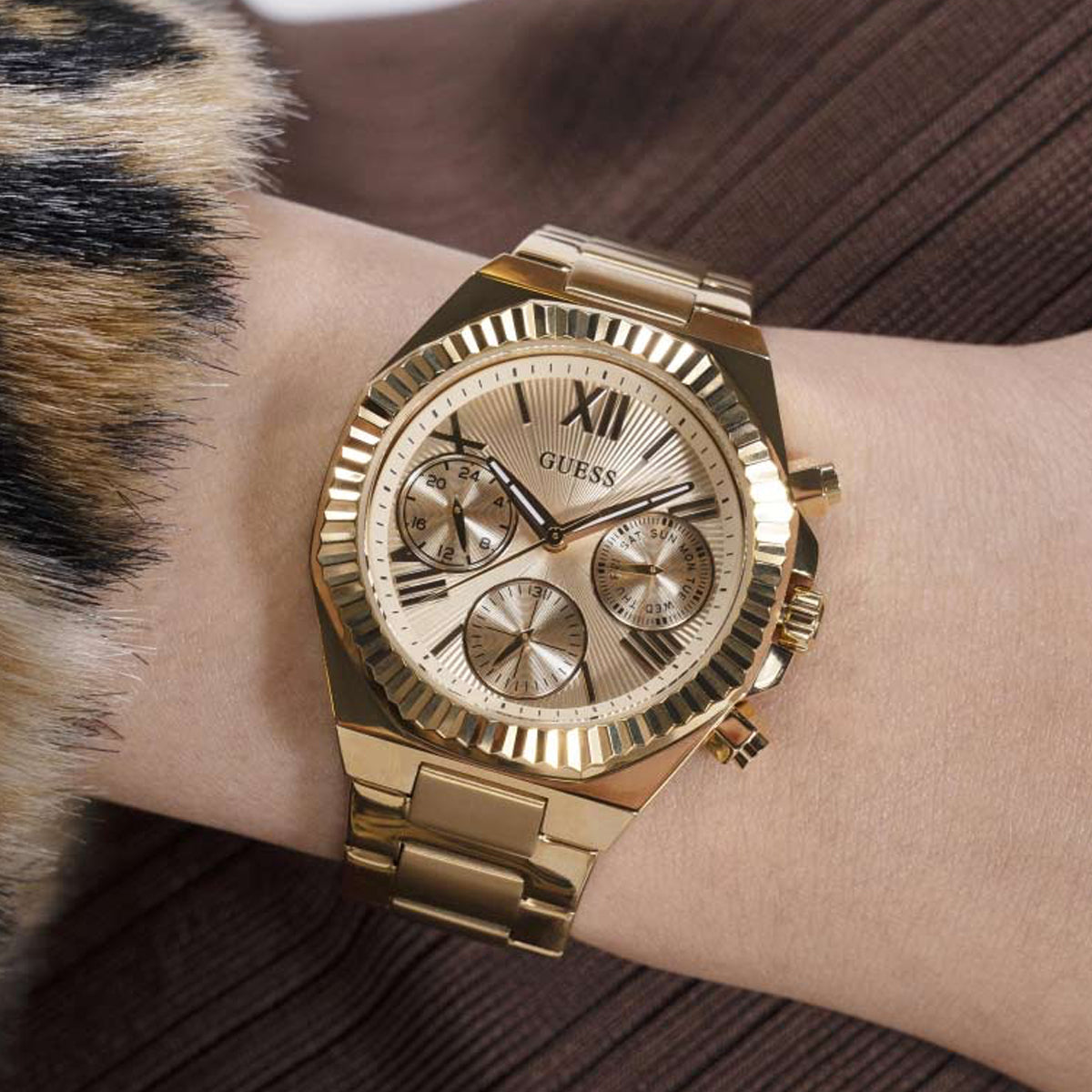 Orologio Guess Donna GW0769L2 Solo Tempo Oro Rosa