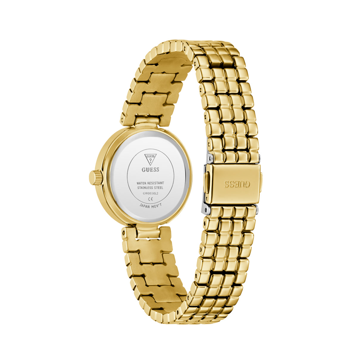 Orologio Guess Donna GW0930L2 Pelle Bianca Oro Rosa