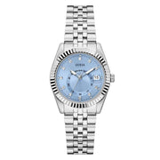 Orologio Guess Donna GW0936L1 Silicone Bianco Oro Rosa