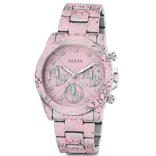 Orologio Guess Donna GW0986L1 Oro Rosa Pelle Nera