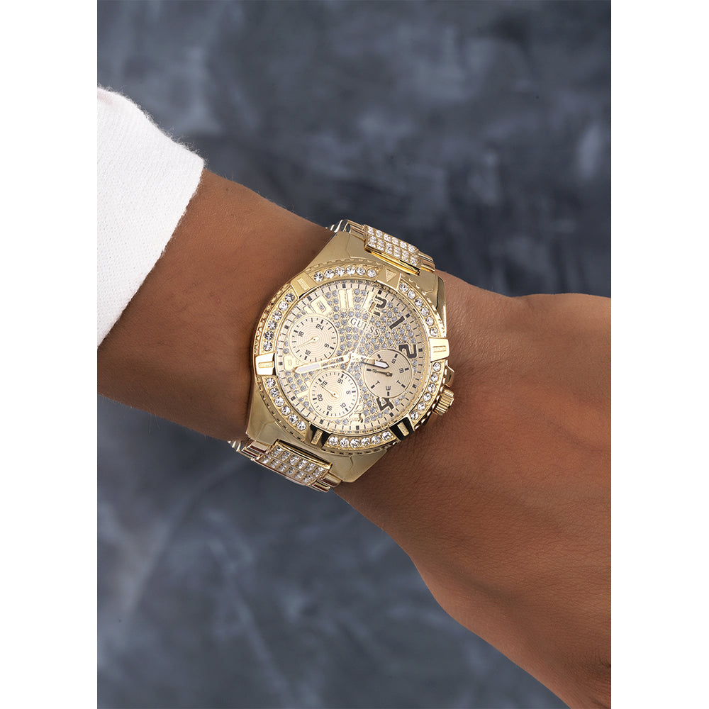 Orologio Guess Donna W1156L2 Oro Rosa con Cristalli