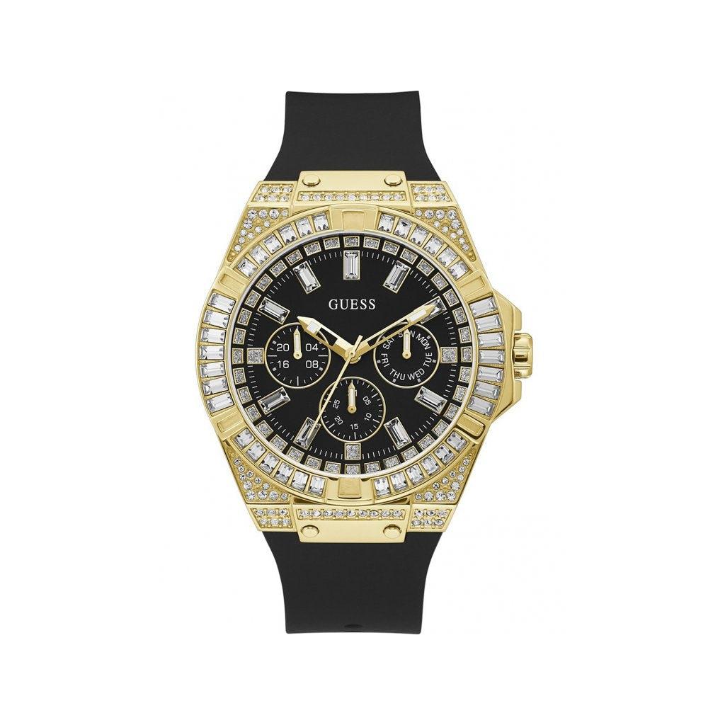 Orologio Guess Uomo GW0208G2 Cronografo Acciaio Nero Blu