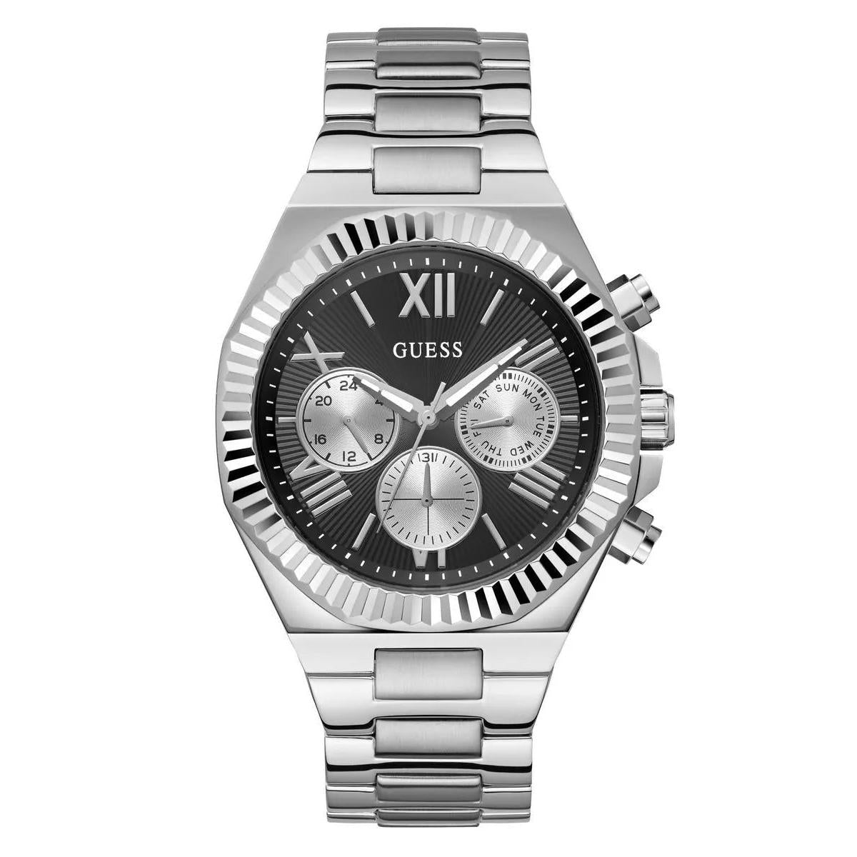 Orologio Guess Uomo GW0703G1 Cronografo Acciaio Blu