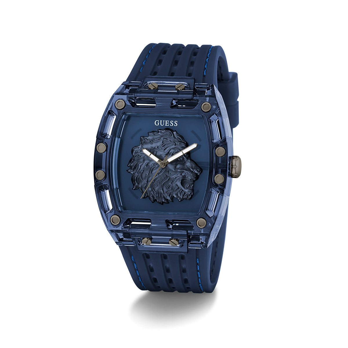 Orologio Guess Uomo GW0959G1 Cronografo Acciaio Blu