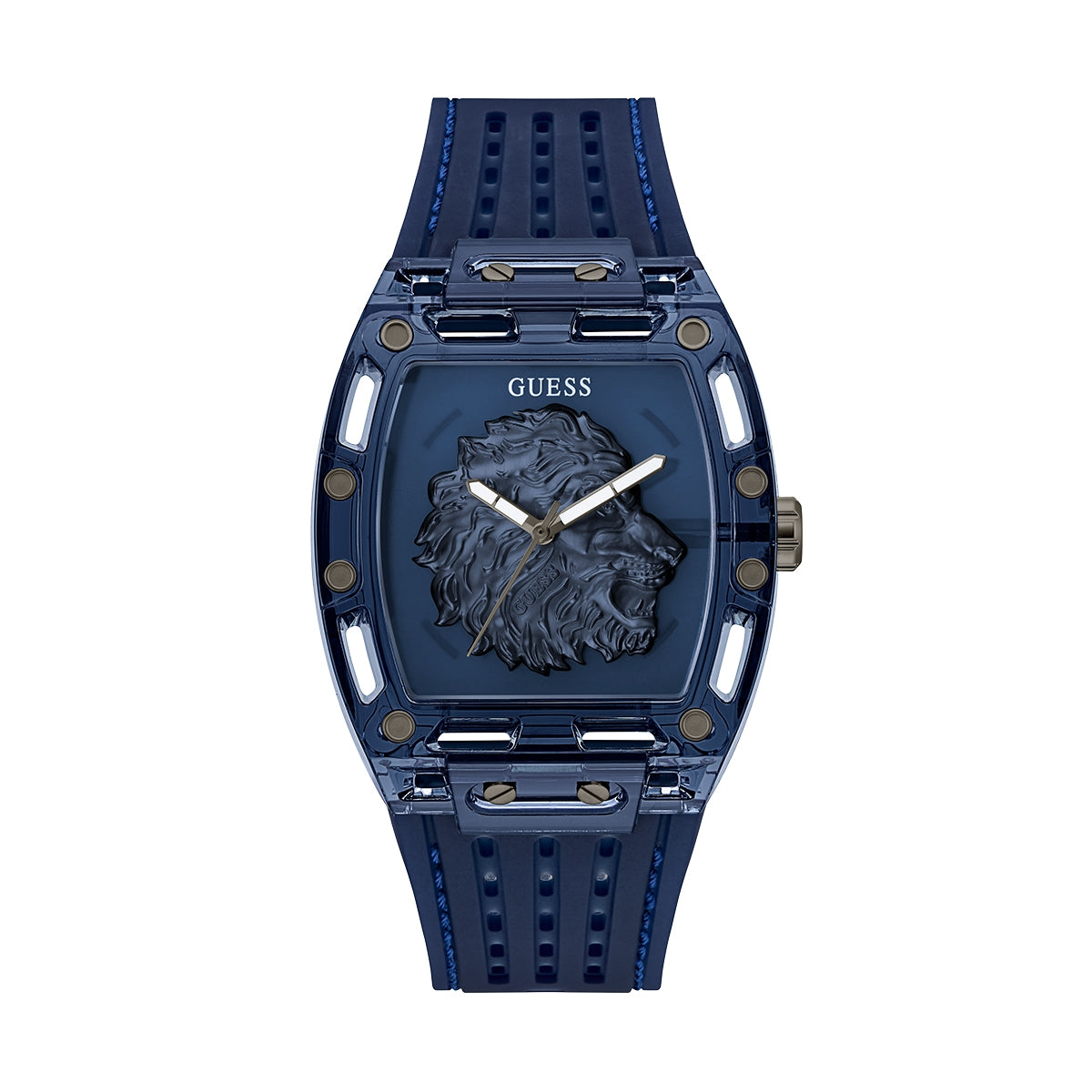 Orologio Guess Uomo GW0959G1 Cronografo Acciaio Blu