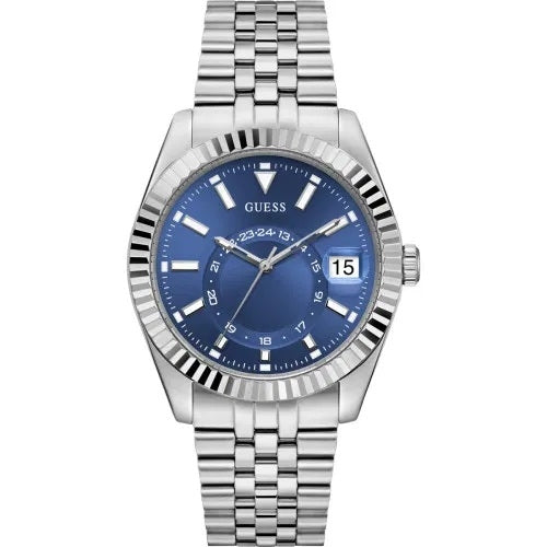 Orologio Guess Uomo GW0977G1 Solo Tempo Acciaio Blu