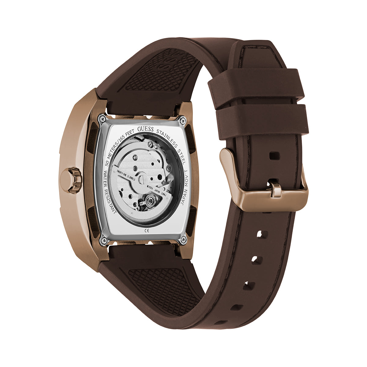 Orologio Guess Uomo GW0980G3 Solo Tempo Pelle Blu