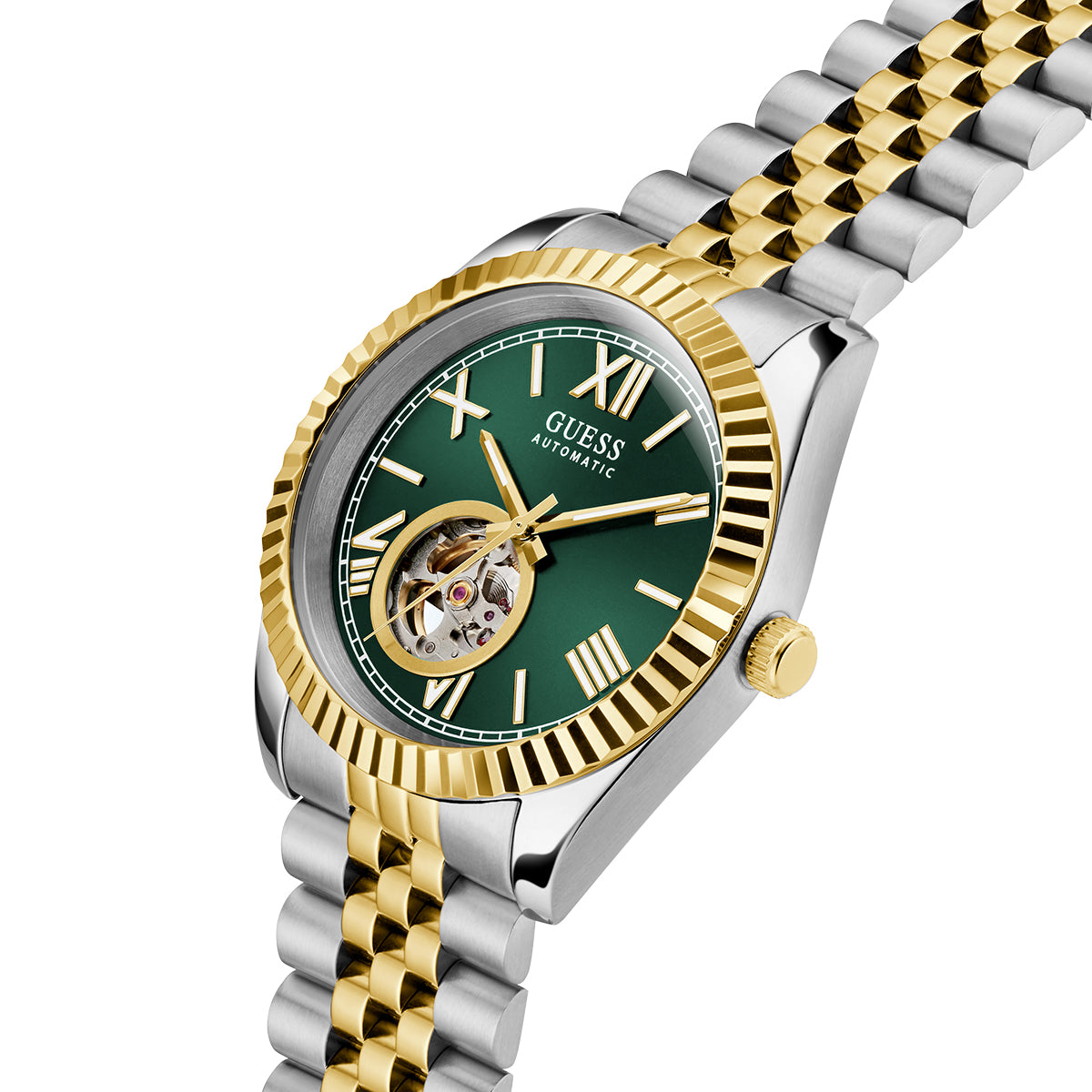 Orologio Guess Uomo GW0984G4 Cronografo Pelle Nera