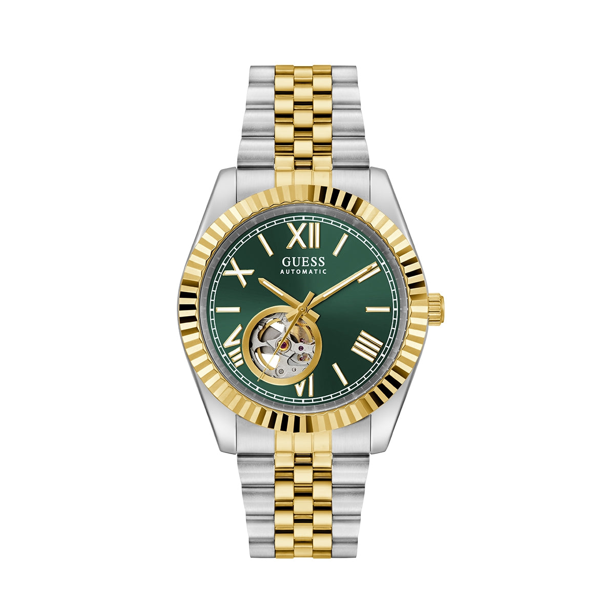 Orologio Guess Uomo GW0984G4 Cronografo Pelle Nera