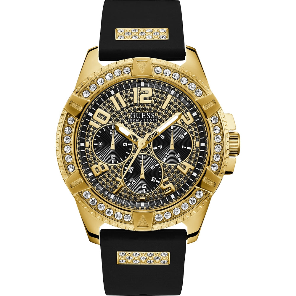 Orologio Guess Uomo W1132G1 Cronografo Pelle Marrone Blu
