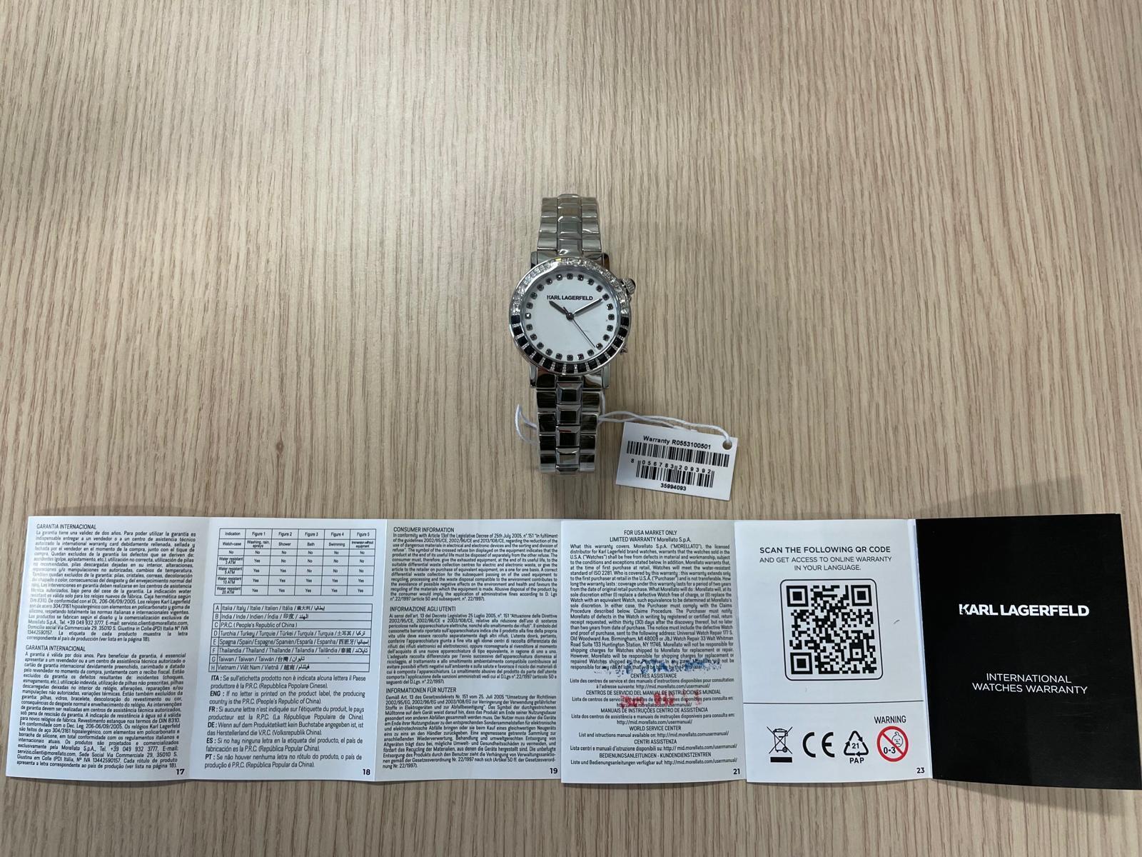 Karl Lagerfeld Women's Watch R0553100501