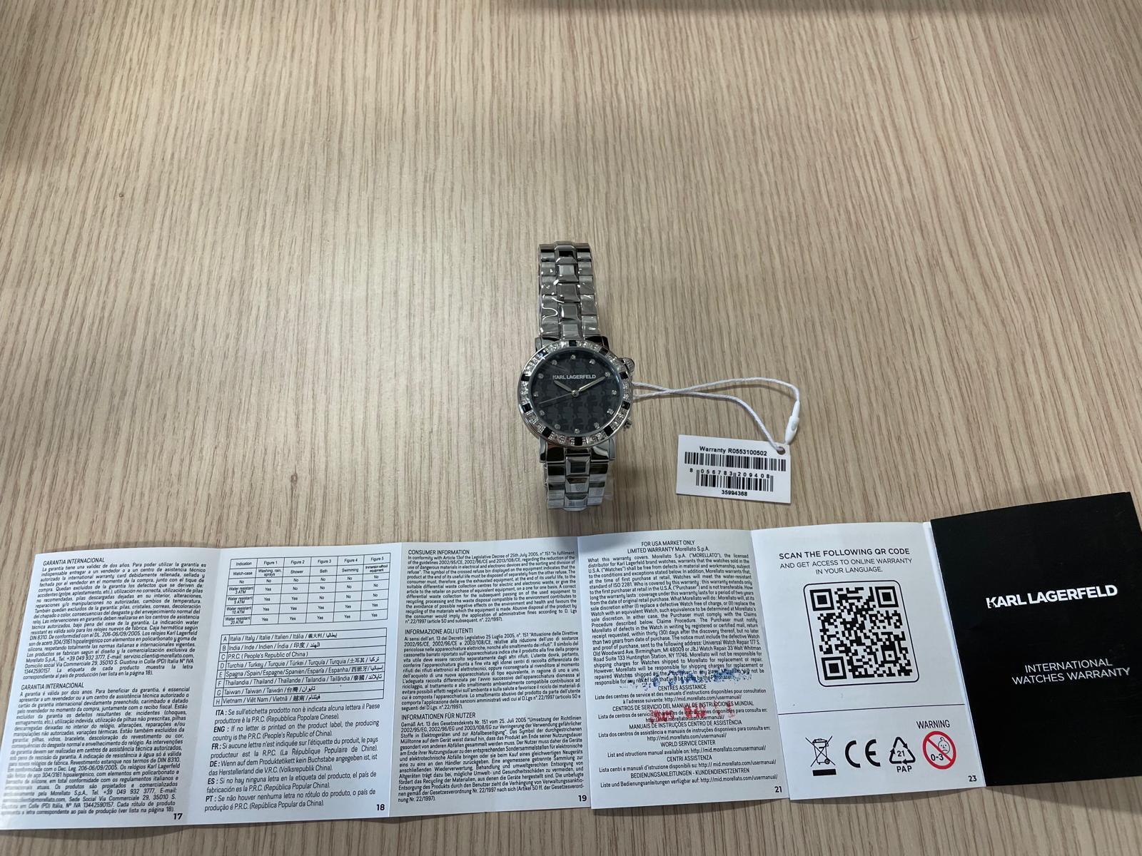 Karl Lagerfeld Women's Watch R0553100502