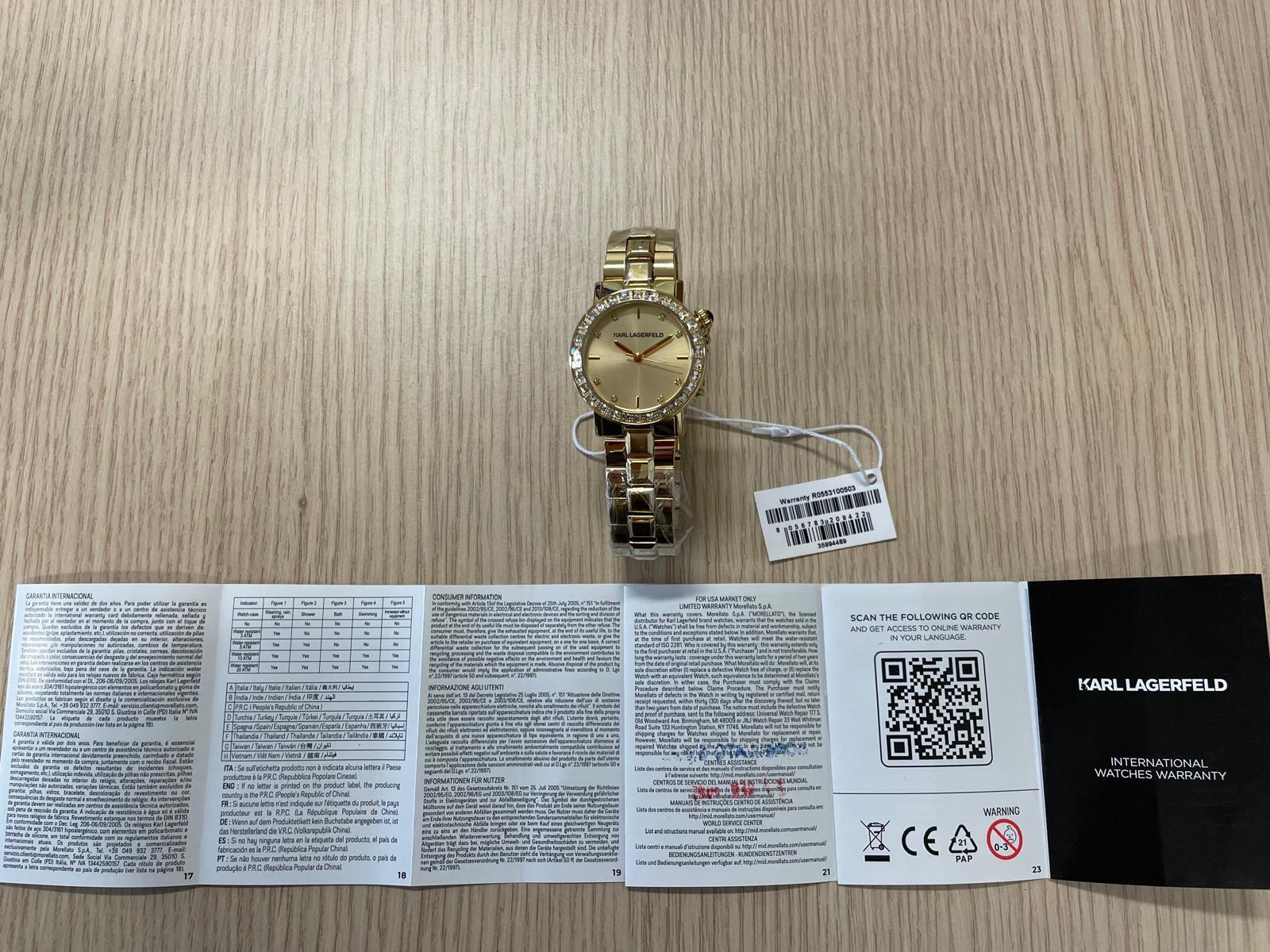 Karl Lagerfeld Women's Watch R0553100503