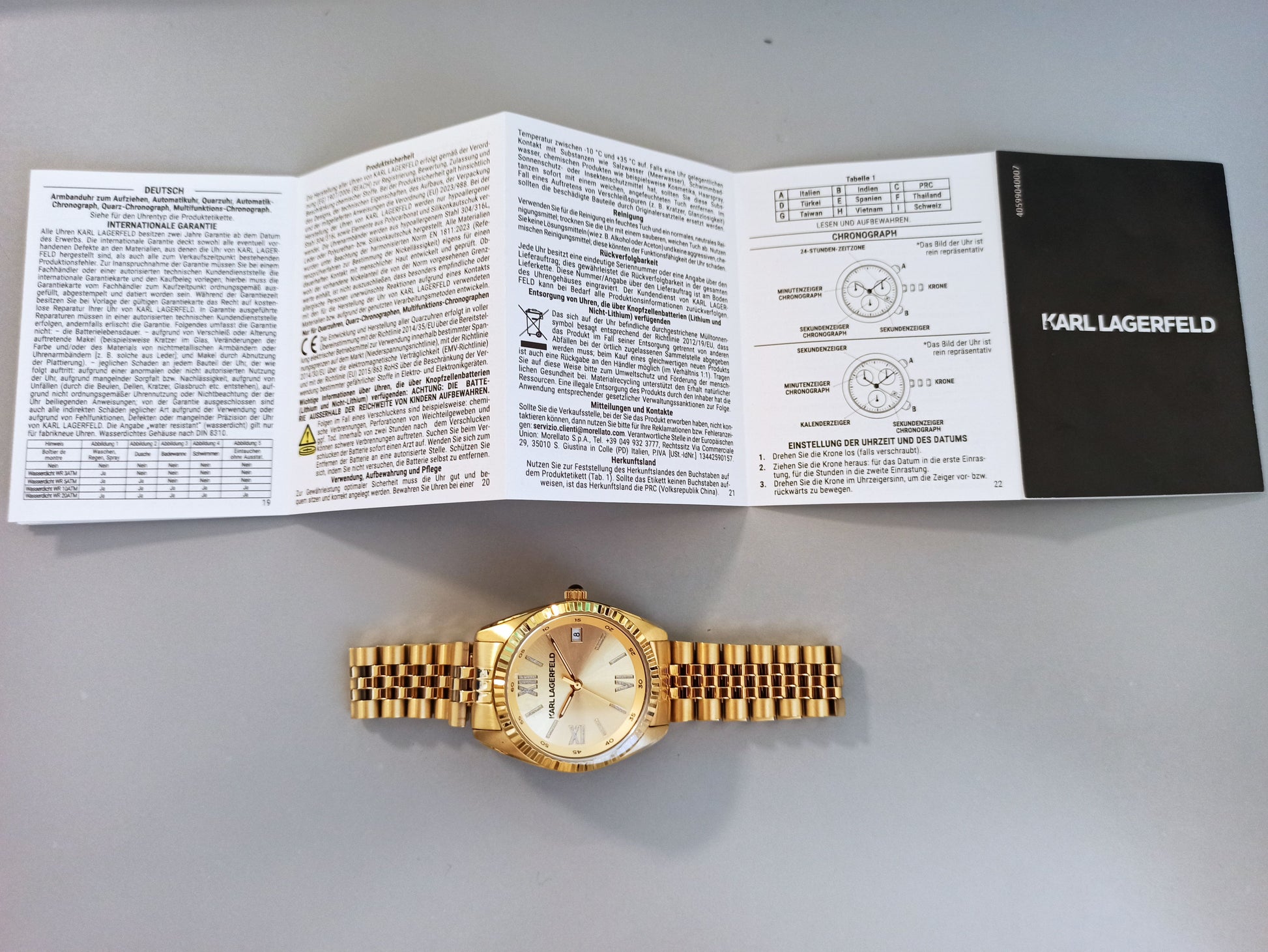 Orologio Karl Lagerfeld R0553108504 Donna
