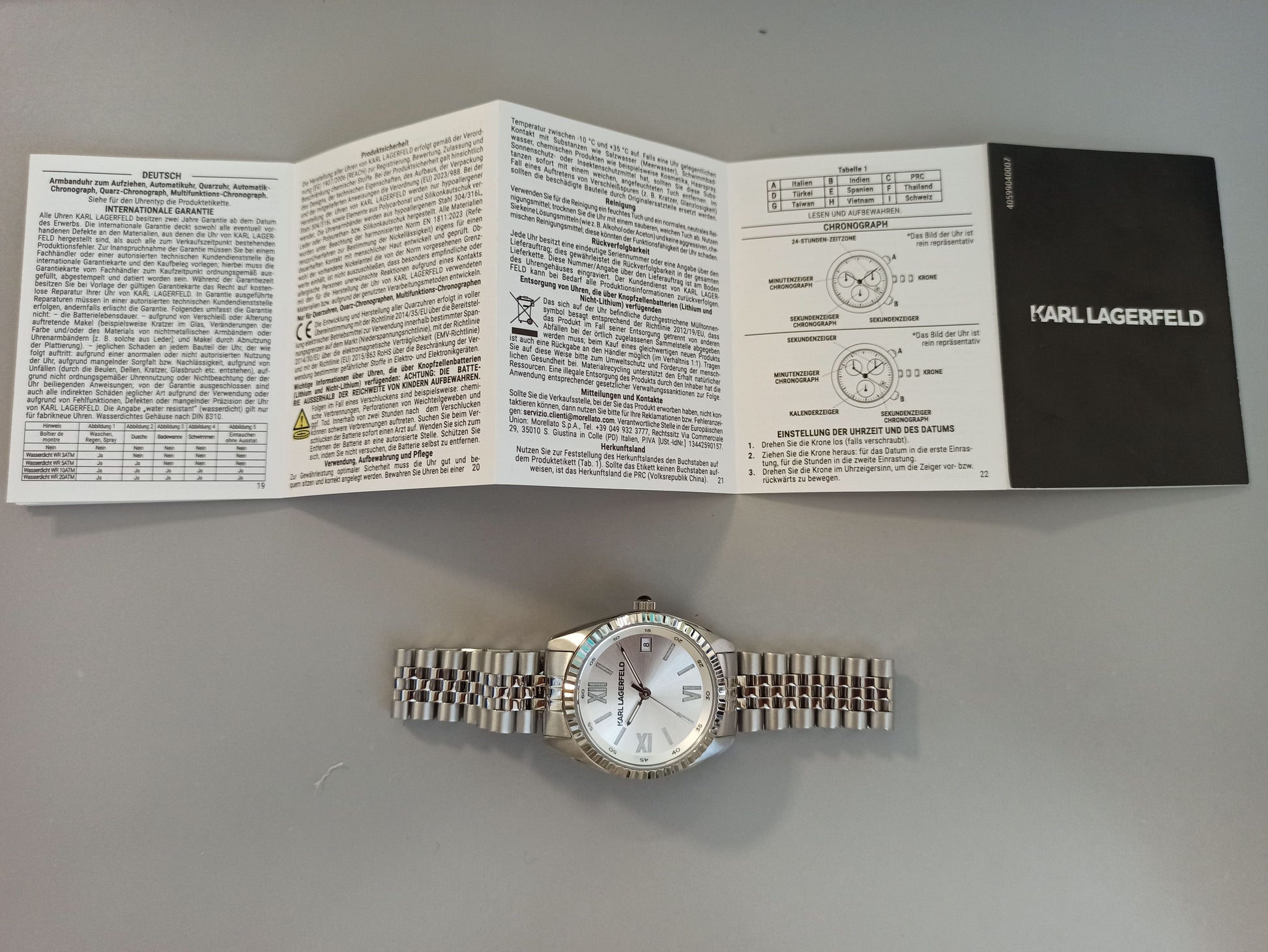 Orologio Karl Lagerfeld R0553108509 Donna
