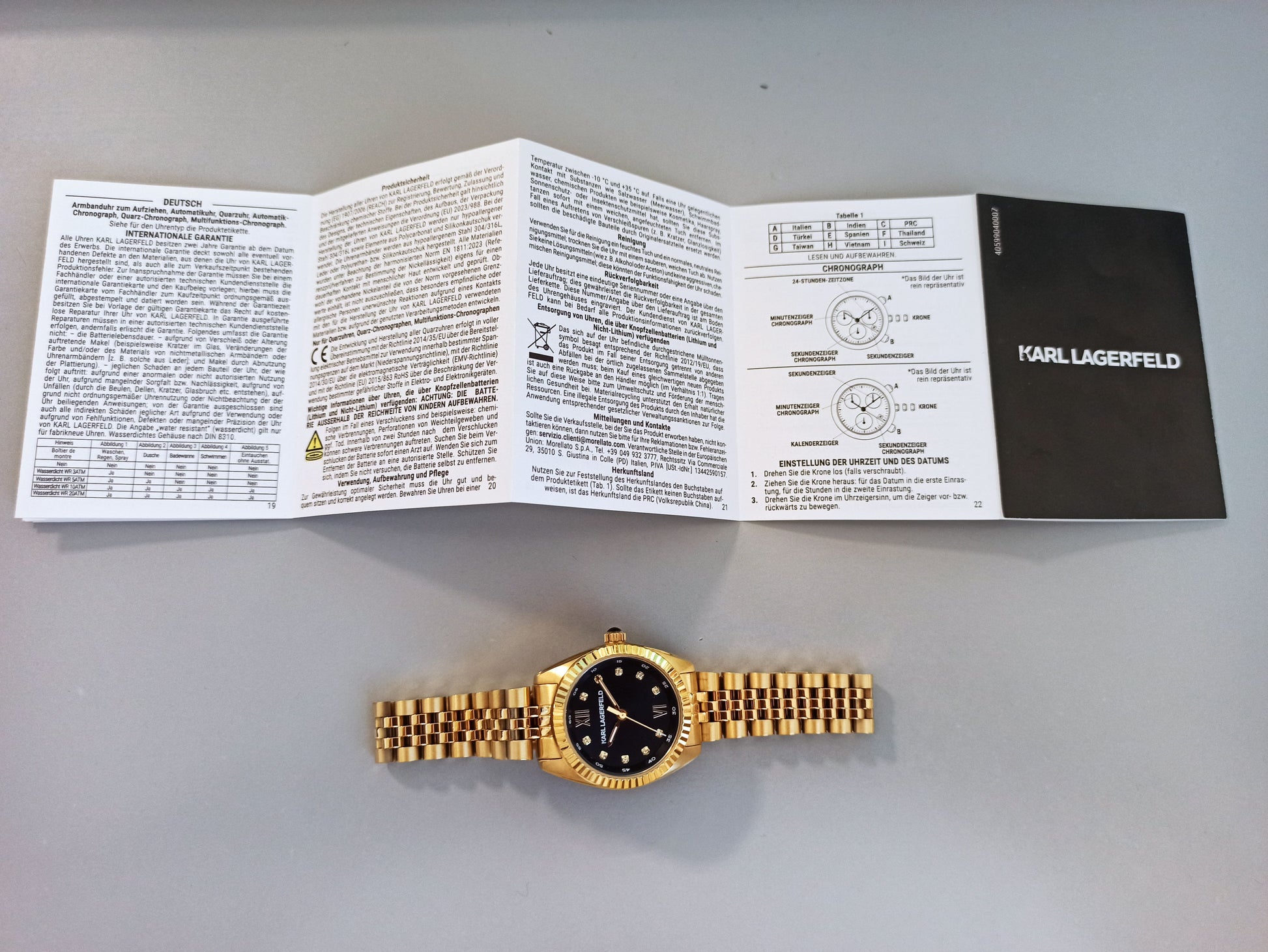 Orologio Karl Lagerfeld R0553109502 Donna