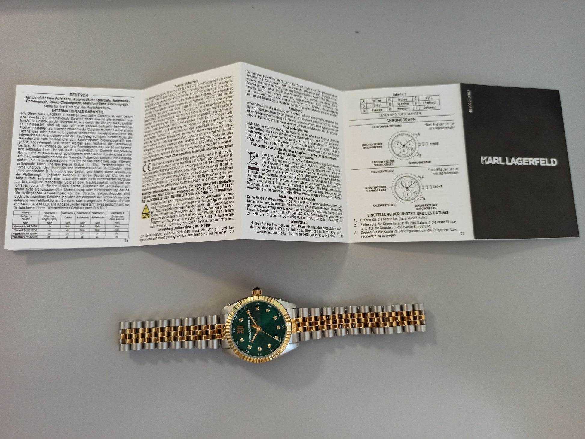 Orologio Karl Lagerfeld R0553109504 Donna